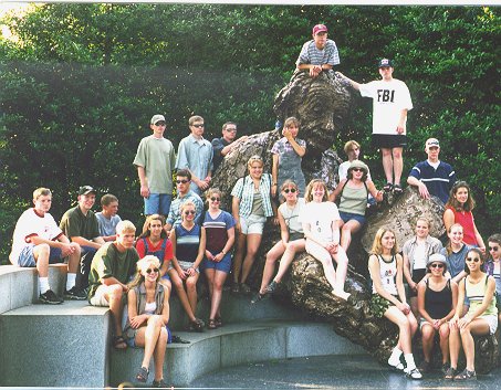 1998 J-B Washington D.C. Trip - Einstein Memorial